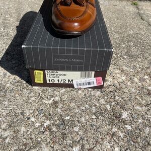 Johnston & Murphy Teakwood Leather Oxfords